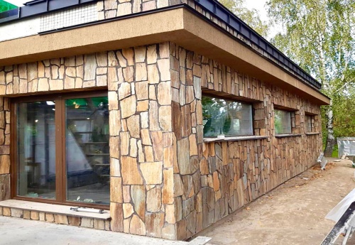 Плитняк кора дерева для фасада купить в Верхней Салде