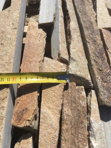 Горбушка златолит золотистый для облицовки купить в Верхней Салде