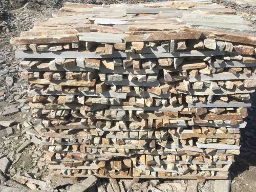 Горбушка златолит золотистый для облицовки купить в Верхней Салде