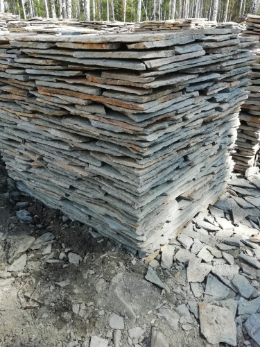 Плитняк златолит Уральский для цоколя, отмостки купить в Верхней Салде