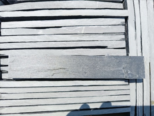 Плитка чёрная из натурального камня фасадная 30 см * 5 см, толщина 7 мм -30 мм купить в Верхней Салде